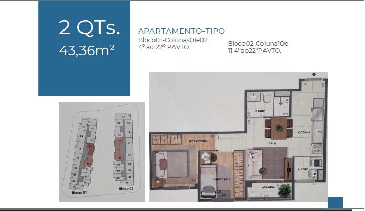 Apartamento à venda com 1 quarto, 29m² - Foto 10