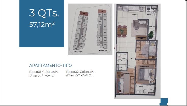 Apartamento à venda com 1 quarto, 29m² - Foto 12