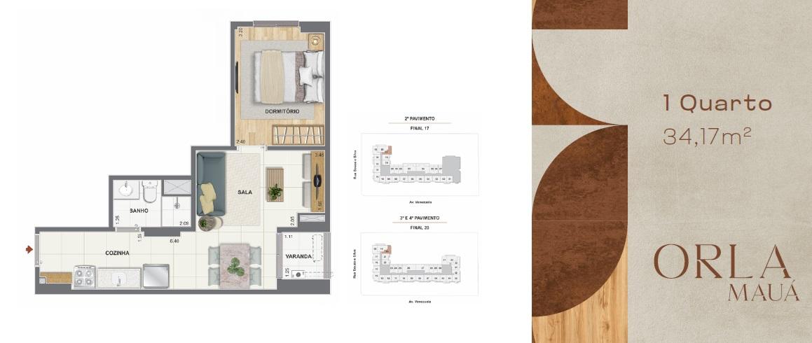 Apartamento à venda com 1 quarto, 33m² - Foto 6